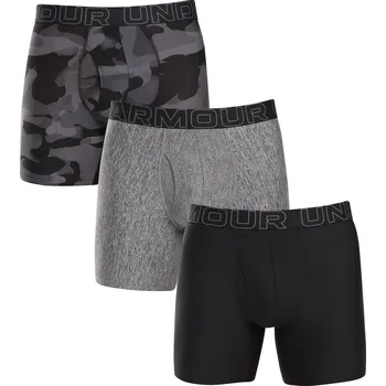 Boxerky 3PACK pánské boxerky Under Armour vícebarevné (1383879 001) XL Možnost vrácení zboží ZDARMA do 120 dnů!
