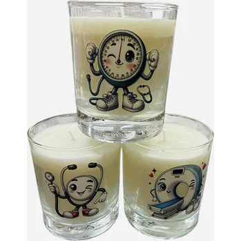 Výroba svíčky DANNY MADE Svíčka pro lékaře