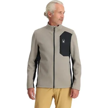 Pánská mikina SPYDER - MEN BANDIT PÁNSKÁ FLEECOVÁ MIKINA ŠEDÁ 38A485324-CONXXL