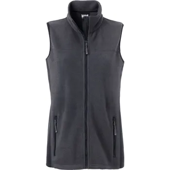 Dámská vesta Dámská pracovní fleecová vesta - Strong JN 855 carbon-black L