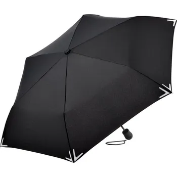 Deštník Mini skládací deštník LED Safebrella® 5171 black onesize