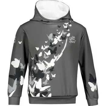 Chlapecká mikina Dětská funkční mikina premium ALTISPORT VOJ/ALK022MI01 ŠEDÁ 122