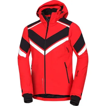 Pánská lyžařská bunda Northfinder Hardy Velikost: XXL / Barva: černá/červená