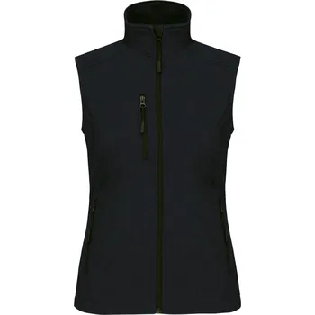 Dámská vesta Dámská 3-vrstvá softhellová vesta K 404 black L