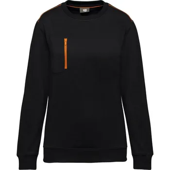 pracovní mikina Pracovní mikina "Day-to-Day" WK 403 black-orange L