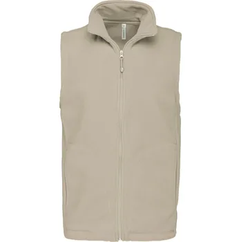 Pánská vesta Mikrofleecová vesta "Luca" K 913 beige S