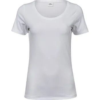Dámské tričko Dámské elastické tričko TJ 450 white M