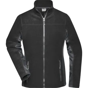 Dámská mikina Dámská pracovní mikrofleecová bunda - Strong JN 841 black-carbon 4XL