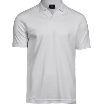 Pánské tričko Pánské luxusní elastické piqué polo z těžké bavlny TJ 1404 white M