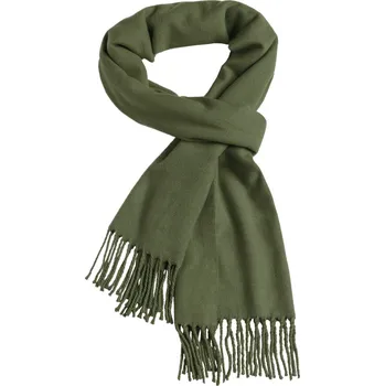 Šála Elegantní tkaná šála olive onesize