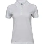 Dámské piqué polo z těžké bavlny TJ 1401 white S