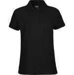 Dámské piqué polo z bio bavlny O 22980 black L