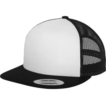 Kšiltovka 5 panelová Trucker kšiltovka 6006 black-black-white onesize