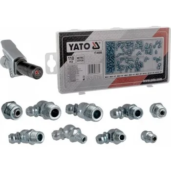 Koncovka Mazací Špička M10x1 Mato + Sada Mazacích Vsuvek Yato 55714
