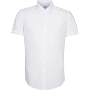 Pánská košile Košile s krátkým rukávem Shirt Slim SSL white 39