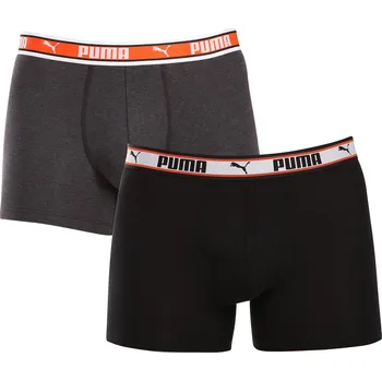 Sada pánského spodního prádla 2PACK pánské boxerky Puma vícebarevné (701228131 004) XL 701228131 004 Možnost vrácení zboží ZDARMA do 120 dnů!