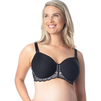 Těhotenská podprsenka Kojící podprsenka s flexi kosticí Obsession černá (pro větší poprsí) Velikost: 90/F