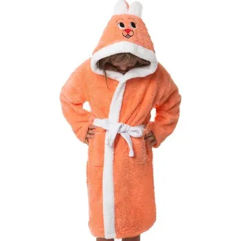 Dámský župan Dívčí župan, župan pro holky ITZD194 oranžová 110-116-5-6-let