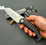 Dachs Knives - Zavírací nůž Ares Evo- černý