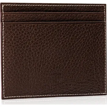 Outdoorové zavazadlo Kožené pouzdro na doklady a bankovky Barva: Hnědá