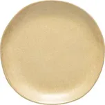 Dezertní talíř LIVIA, keramický, glazovaný, průměr 21.5 cm, krémový