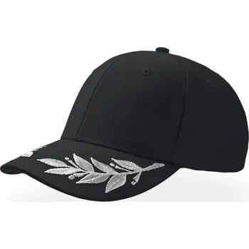 Kšiltovka 6 panelová baseballová kšiltovka "Winner" black onesize