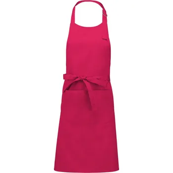 Pracovní zástěra Zástěra s laclem "Sommelier" K 890 fuchsia onesize