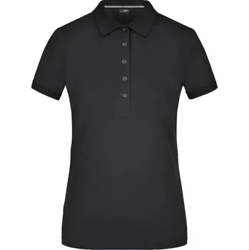 Dámské tričko Dámské pima piqué polo JN 707 black L