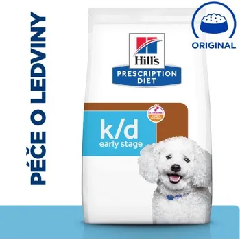 Krmivo pro psa Hill's PD Dog K/D Kidney Care Early Stage Chicken 12kg