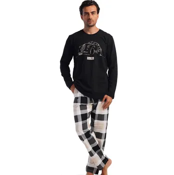 Pánské pyžamo 1TB0088 černá XL