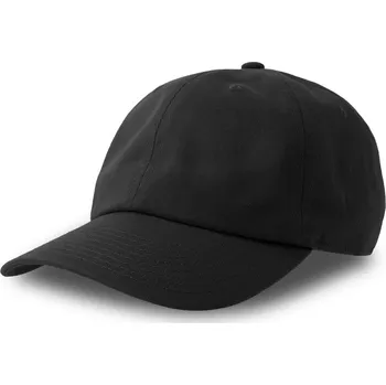 Kšiltovka 6 panelová baseballová kšiltovka Dad Hat-S black onesize