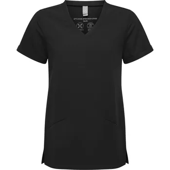 Zdravotnický oděv Dámský elastický kazak s výstřihem do V NN 310 black L