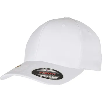 Kšiltovka 6 panelová recyklovaná Flexfit kšiltovka 6277RP white S/M