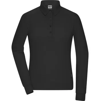Dámské pracovní polo s dlouhým rukávem JN 1841 black S