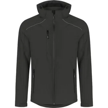 Pánská zimní softshellová bunda 7860 charcoal 3XL
