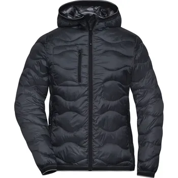 Dámská prošívaná bunda JN 1155 graphite-camouflage L