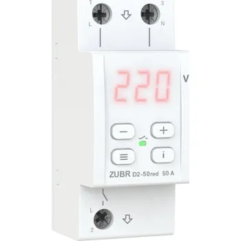 Relé DS ELECTRONICS ZUBR D2-50 red - napěťové monitorovací relé 50 A 4820120221729