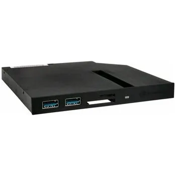 Notebook SilverStone SST-FPS01 Slim ODD adaptér pro 12.7mm slot černá (SST-FPS01)