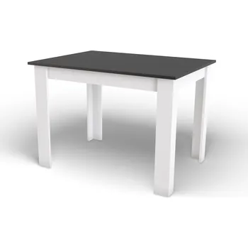 Jídelní stůl Jídelní stůl SCANDI 120x80cm - Bílo černý