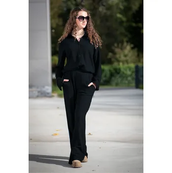 Dámská košile Košile dámská 5916 Unika barva: černá, velikost: S