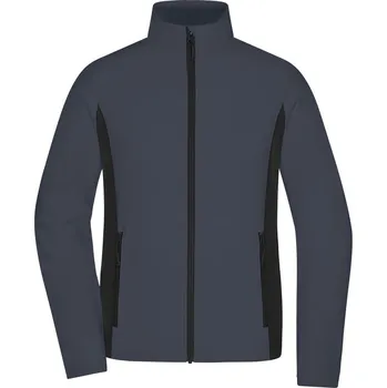 Dámská móda Dámská strečová fleecová bunda JN 1859 carbon-black M