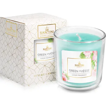 Svíčka Santini Green Yvésse 200 g