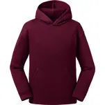 Dětská mikina s kapucí Authentic 265B burgundy 104