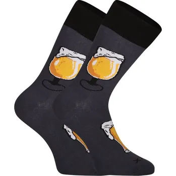 Pánské ponožky Ponožky VoXX šedé (PiVoXx - Vzor B) L Možnost vrácení zboží ZDARMA do 120 dnů!