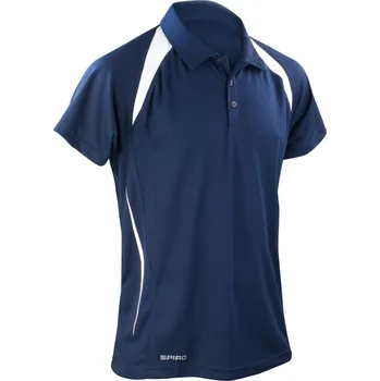 Pánské tričko Pánské týmové piqué polo S 177M navy-white XL
