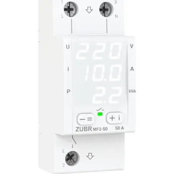 Relé DS ELECTRONICS ZUBR MF2-50 - multifunkční monitorovací relé 50 A 4820120221774