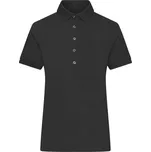 Dámské žerzejové polo JN 1301 black XL