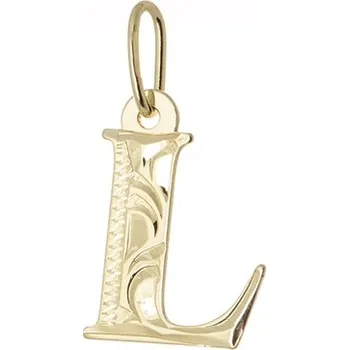 Přívěsek Přívěšek ze žlutého zlata písmeno L PA0064LF