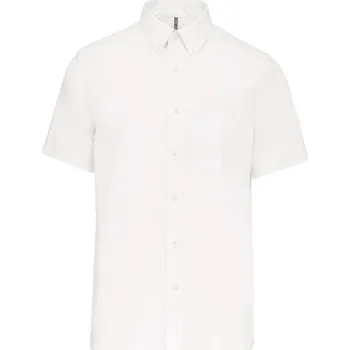 Pánská košile Nežehlivá košile s krátkým rukávem K 539 white L