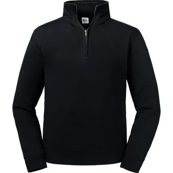 Pánská mikina Mikina s 1/4 zipem 270M black 3XL